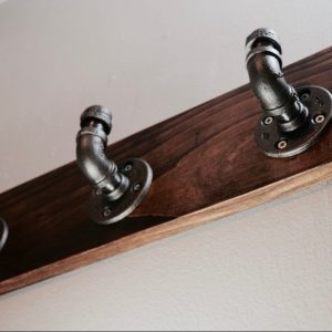 Closet Perchero Industrial Triple Vintage 8509