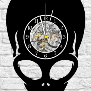 Reloj Siluetas Cabeza Alien 3399