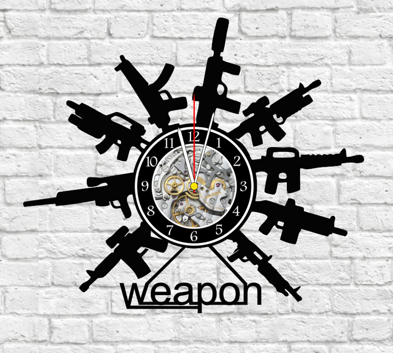 Reloj Armas Metralletas 3956