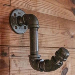 Closet Perchero Gancho X2 Industrial Vintage 8517