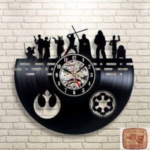 Reloj Star Wars Silueta de los personajes  0078