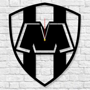 Reloj Rayados Escudo con la letra M 0084