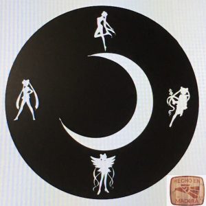 Reloj Sailor Moon con Luna 0085