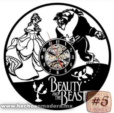 Reloj Bella y Bestia 0107