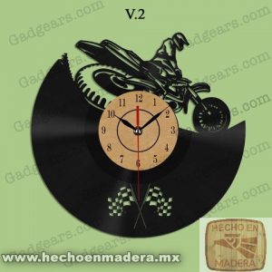Reloj Motocicletas Banderas 0122