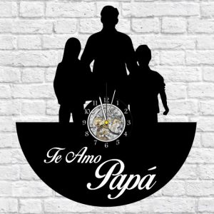 Reloj Dia del Padre Siluetas 0135