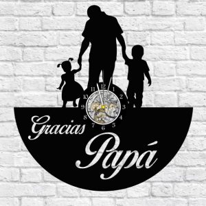 Reloj Dia del Padre Siluetas 0149