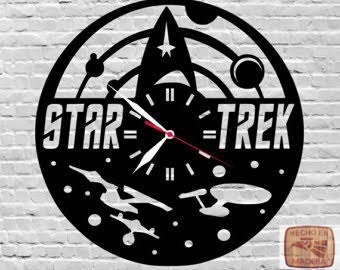 Reloj Star Trek naves en el espacio 0204