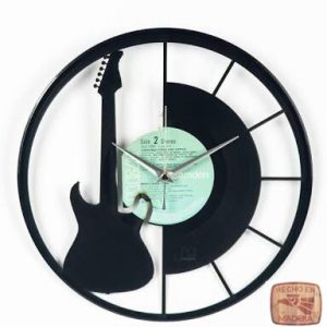 Reloj Musica Guitarra con medio circulo 0283