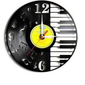Reloj Musica Teclado musical 0290