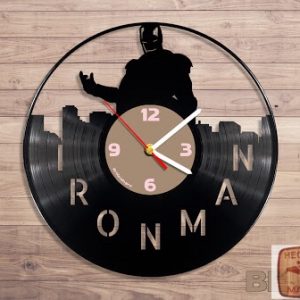 Reloj Iron Man con la ciudad 0356