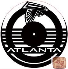 Reloj Atlanta Falcons logotipo 0527