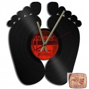 Reloj Podologo Pies con el reloj en medio 0545