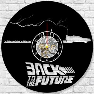 Reloj Volver al Futuro Silueta del Delorean 0614