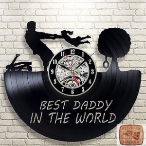 Reloj Dia del Padre Hija Mejor Papa 0684