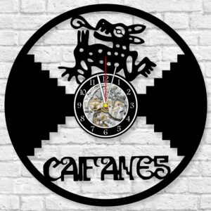 Reloj Caifanes Logo parte superior y nombre 0874