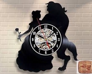 Reloj Bella y Bestia Siluetas 0904