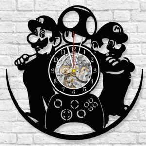 Reloj Super Mario Bros Consola Personajes 0989