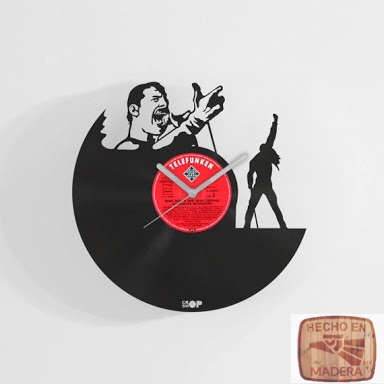 Reloj Queen 2 Siluetas de cantante. 1004