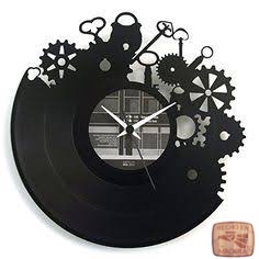 Reloj Ingenieria Medio reloj hecho de engranes. 1022