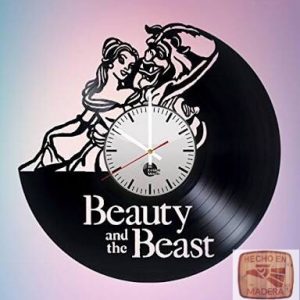 Reloj Bella y Bestia Siluetas Bailando 1044