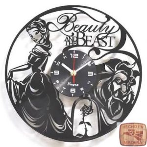 Reloj Bella y Bestia Rosa 1047