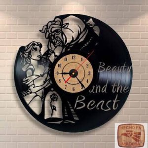 Reloj Bella y Bestia Siluetas 1052