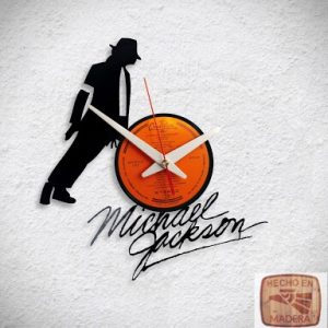 Reloj Michael Jackson inclinado con firma. 1072