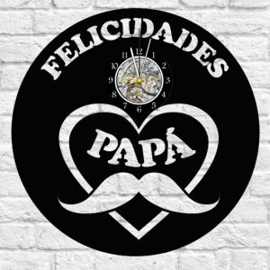 Reloj Dia del Padre Corazon Bigote 1088