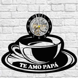 Reloj Dia del Padre Taza Cafe 1092