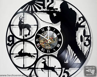 Reloj Caceria Cazador Animales 1179