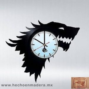 Reloj Game of Thrones Stark Logo Silueta 1187