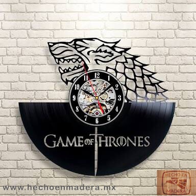 Reloj Game of Thrones Stark Logo Delineado 1188