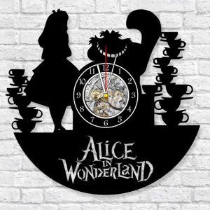 Reloj Alicia en el Pais de las Maravillas Gato Sonriente 1204
