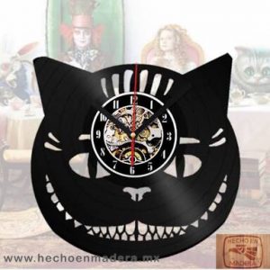 Reloj Alicia en el Pais de las Maravillas Gato Sonriente 1206