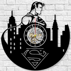 Reloj Superman Perfil sobre ciudad 1211