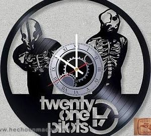 Reloj Twenty One Pilots esqueletos 1224