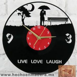 Reloj Amor Pareja con Frase 1318