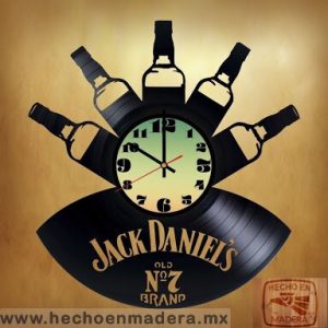 Reloj Bebidas Botellas Jack Daniels 1395