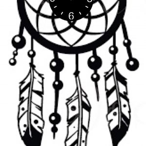 Reloj Simbolos Atrapa Suenos 1443