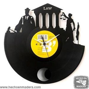 Reloj Abogados Juez, Justicia, Ley 1445