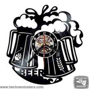 Reloj Bebidas Tarros de Cerveza 1536