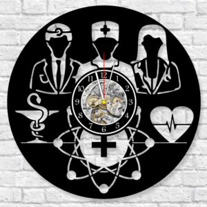 Reloj Medicina Enfermeros y Simbolos 1550