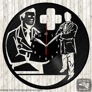 Reloj Medicina Siluetas Cuerpo Completo 1551