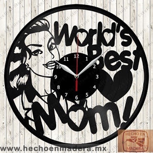 Reloj Dia de las Madres Siluetas 1552