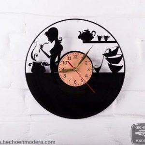 Reloj Cocina Mujer, Utensilios 1562