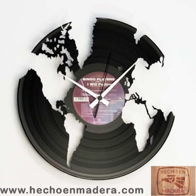 Reloj Planeta Tierra Continentes 1619