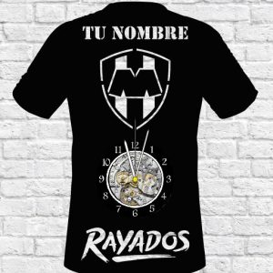 Reloj Rayados Playera Logo Personalizado 1953
