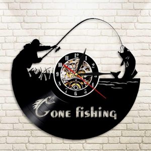 Reloj Pesca Pescador Pescando 1990