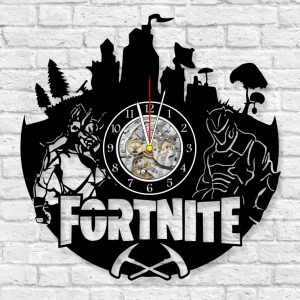 Reloj FORTNITE Siluetas Personajes Skyline 1996
